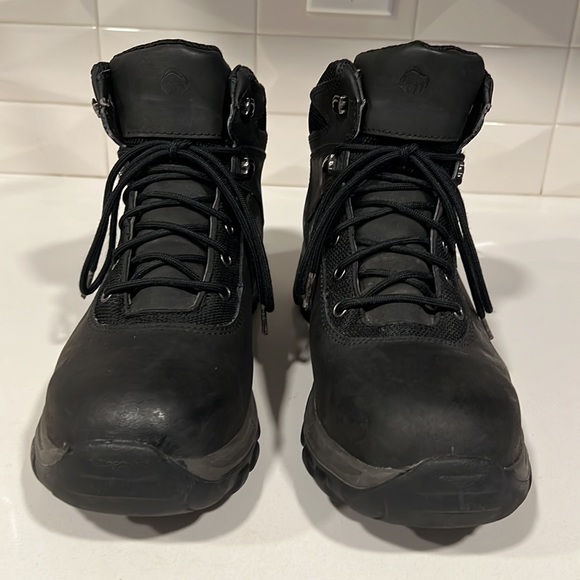 Worn for one week Wolverine Trailhead Black Steel Toe Black Work Boots 11 W08822 - Picture 3 of 15